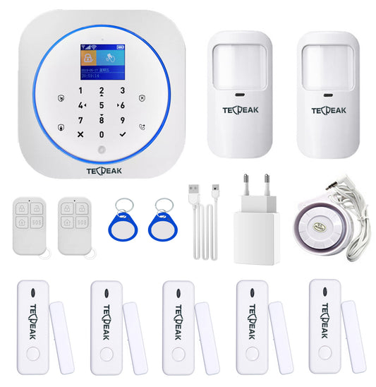 A1 - WiFi/GSM Security System (White)