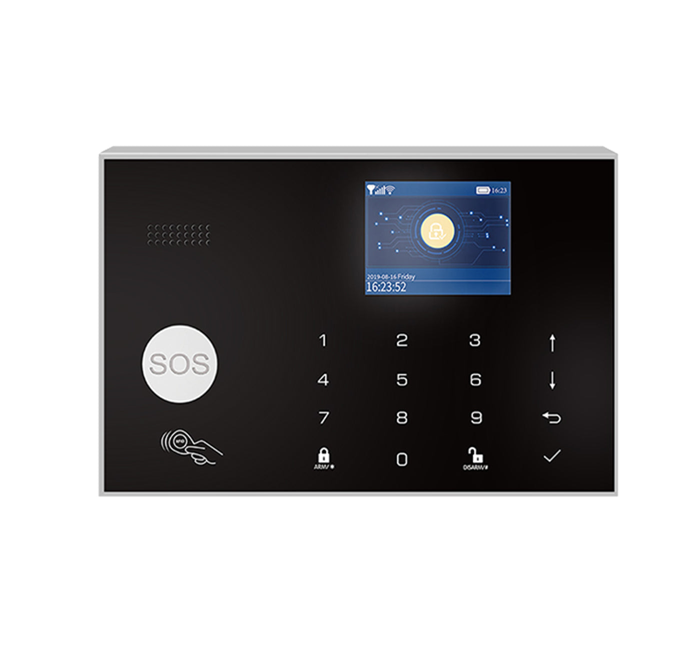 A2 – WiFi/GSM Security Alarm (Black)